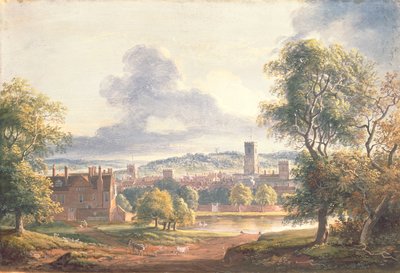 Vista de Ipswich de Paul Sandby